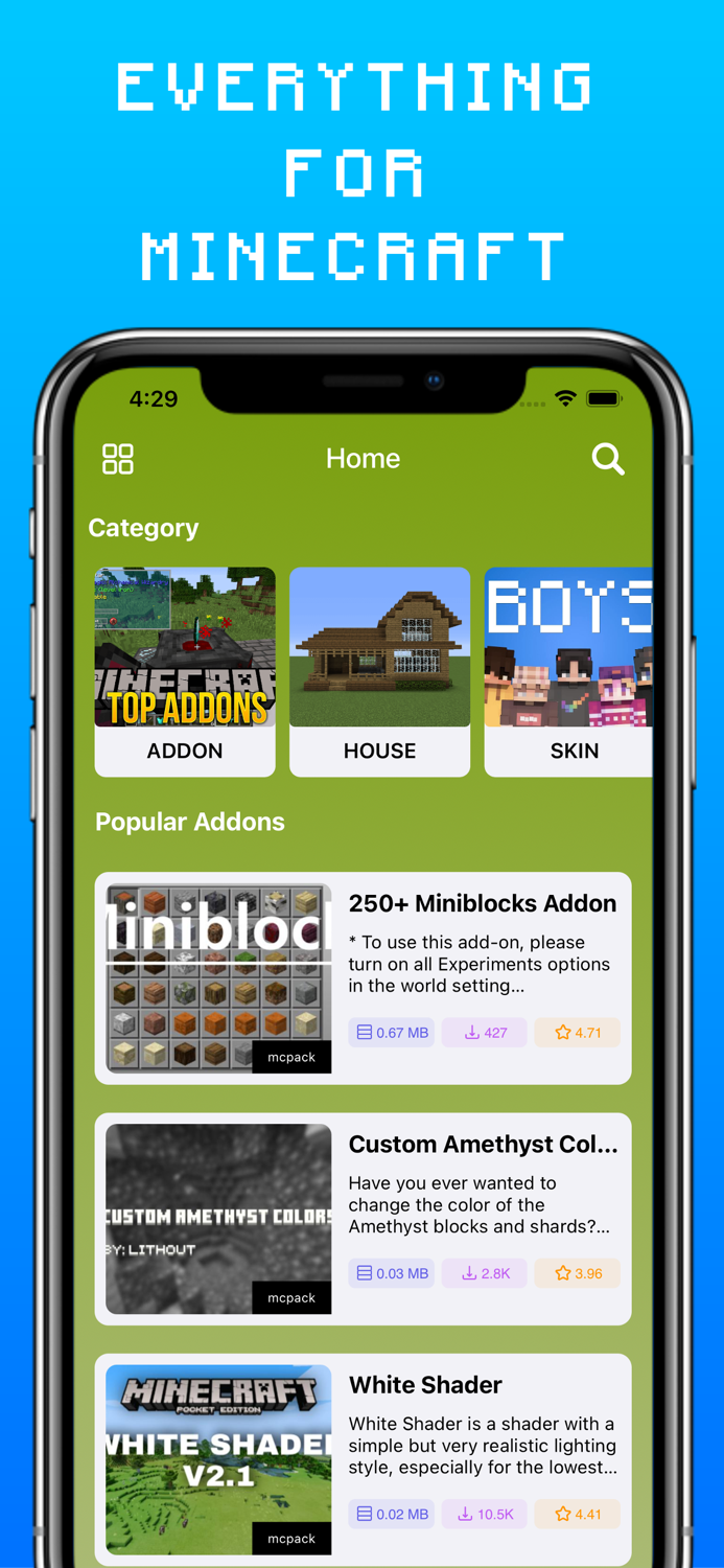MCPE Addons 4 Minecraft PE
