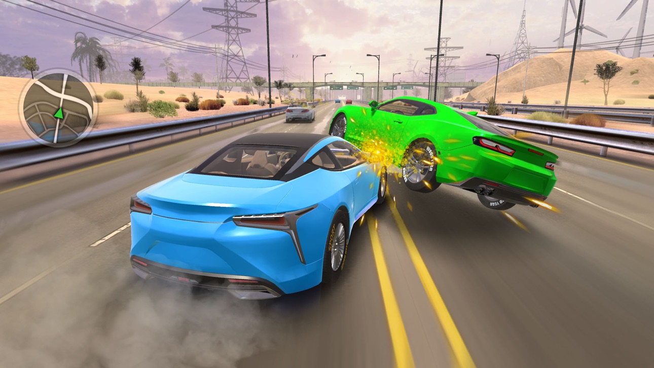 Traffic Driving Car Simulator screenshot 4