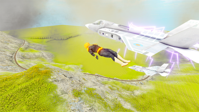 Flying Lightning Superhero Screenshot