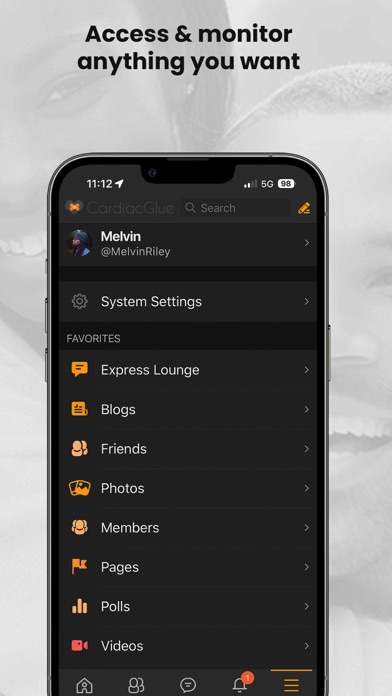 CardiacGlue iPhone screenshot 7 - Social Networking app