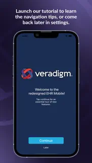 veradigm ehr mobile iphone screenshot 1