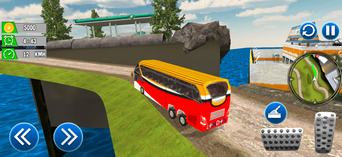 Offroad Bus Driving Games 2025