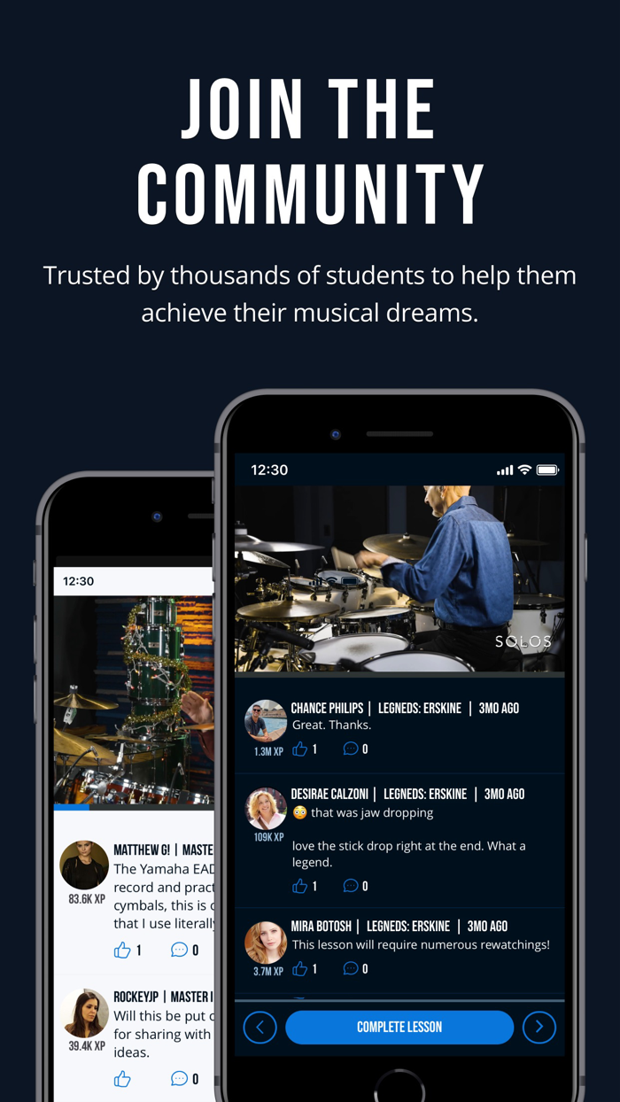 Drumeo The Drum Lessons App