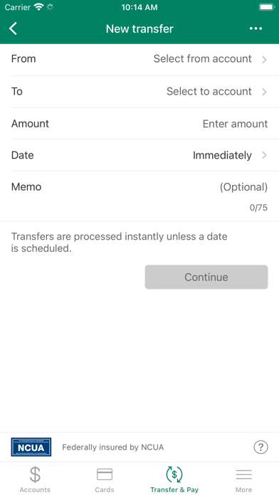 Flagler Credit Union Screenshot