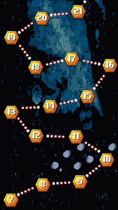 Pixel Space Shooter Galaxy Screenshot