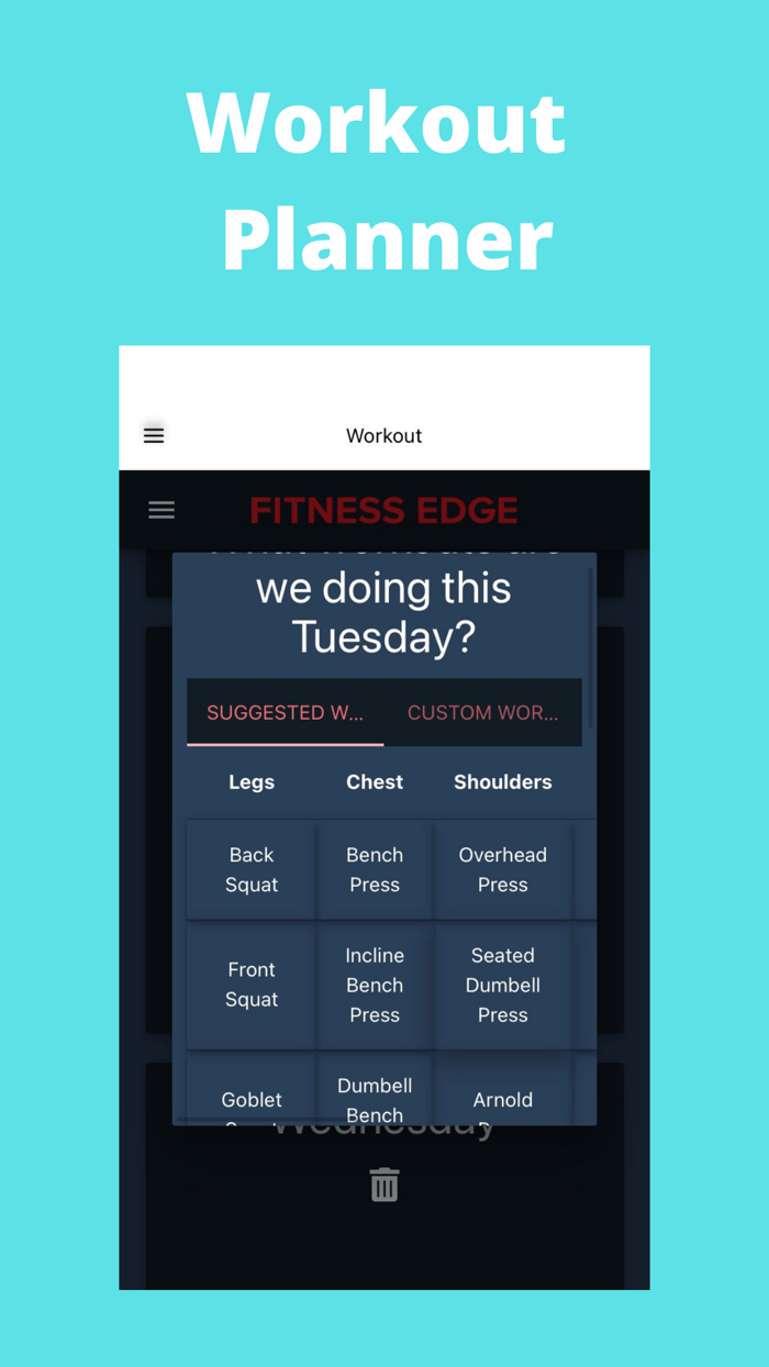 Workout Planner App