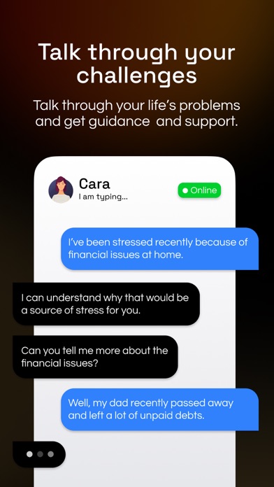 Cara: AI Therapy Screenshot