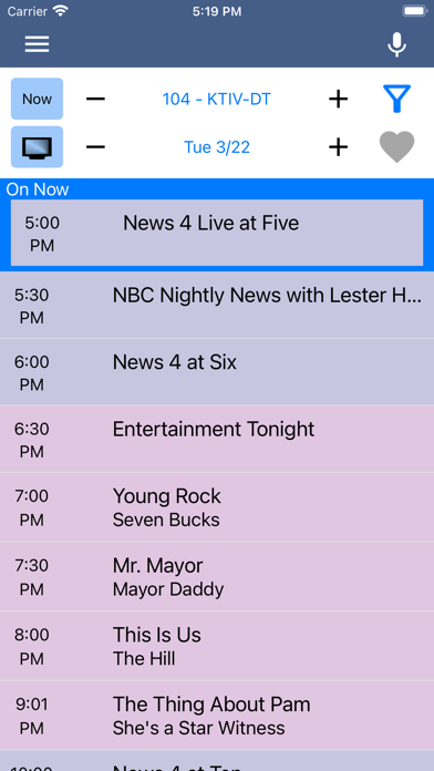 Consolidated MyTV Screenshot