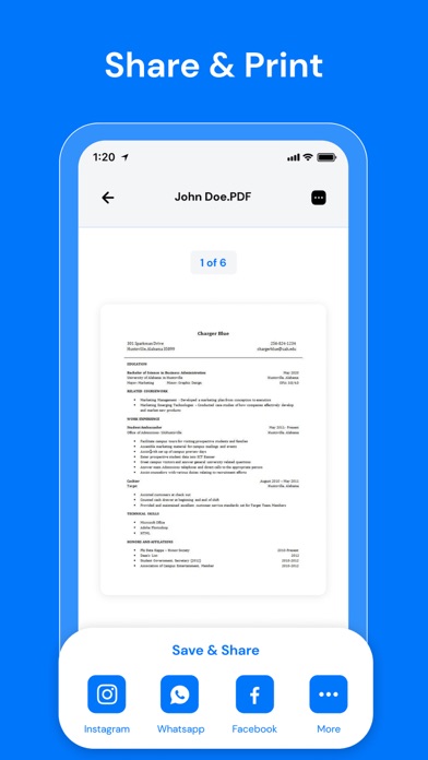 Photo To PDF Scanner Converter Screenshot