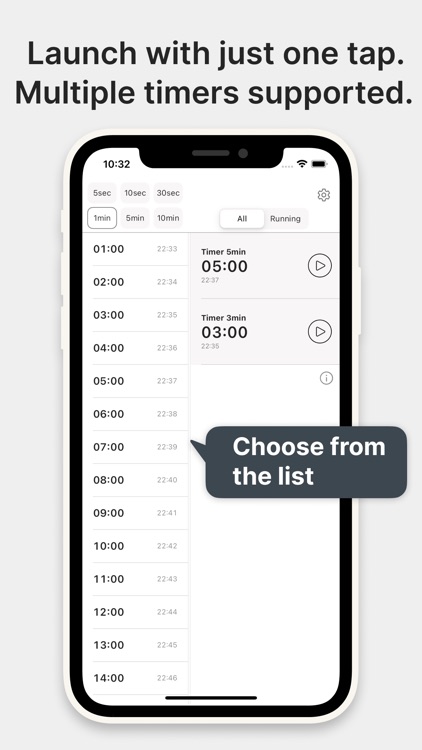 One Timer - One Tap Timer