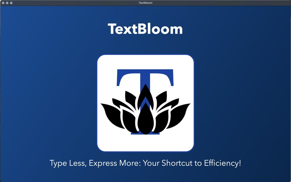 #1. TextBloom (macOS) 由: Tayler Moosa