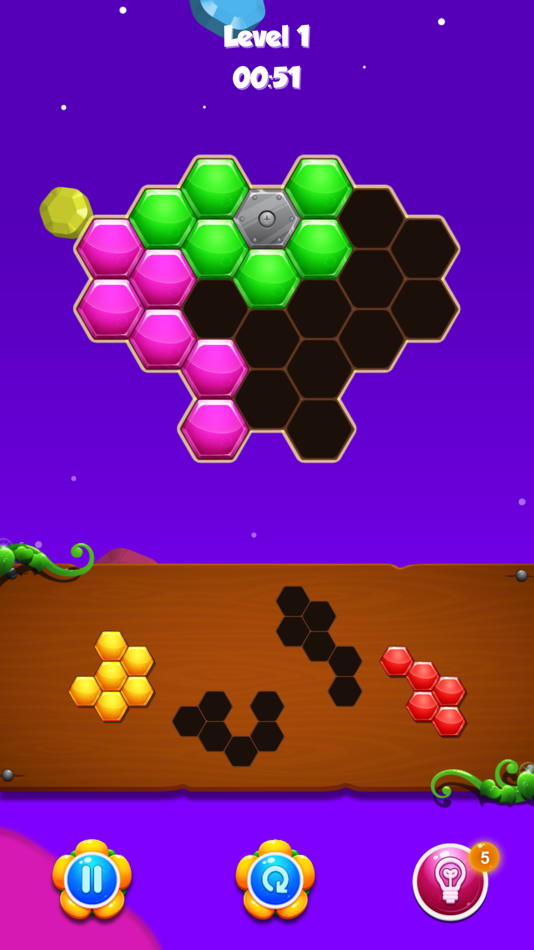 #3. Puzzling Polygons (iOS) Podle: Impact Plus Technologies Pte Ltd