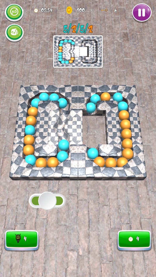 #7. IQ Ball Puzzle (iOS) By: Kiril Terziyski