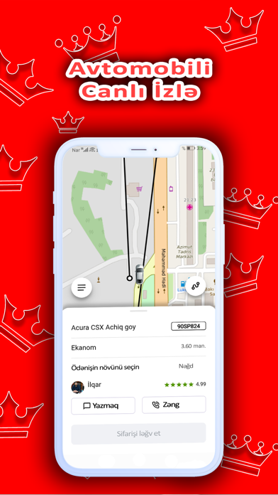 Xan — Taksi sifariş et Screenshot