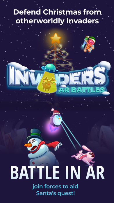 Invaders Christmas Screenshot