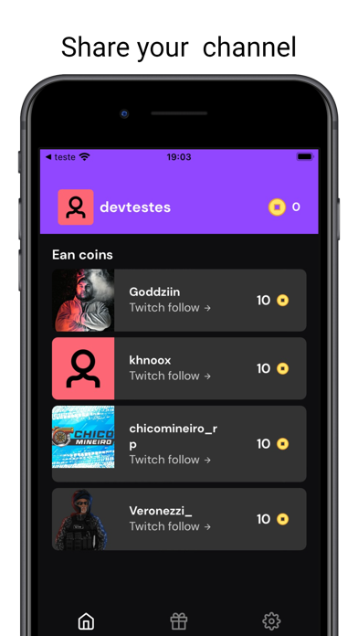 Twitchly Increase your growth Screenshot