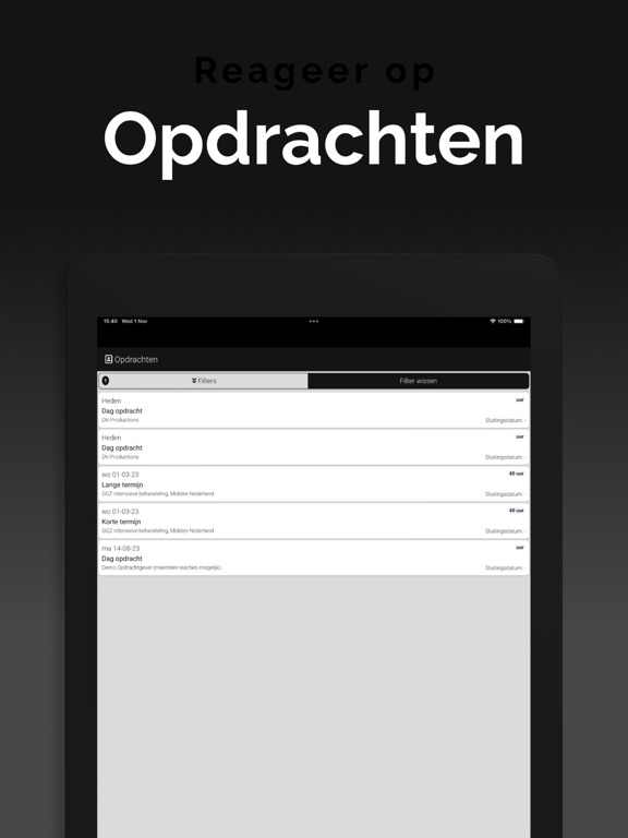 Team BLND iPad screenshot