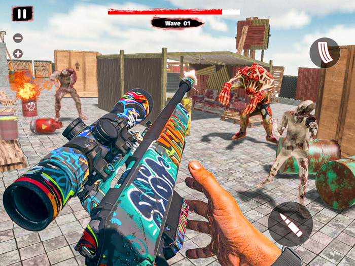Zombie Sniper FPS Action game