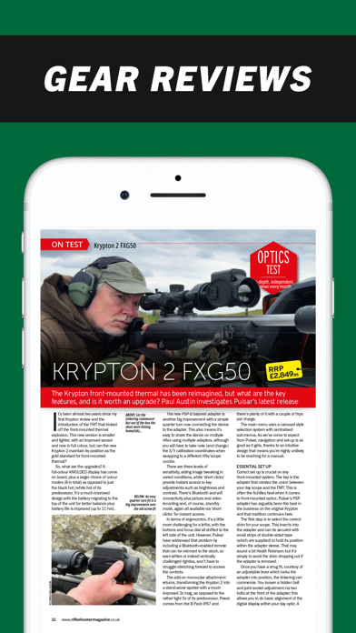 Rifle Shooter Magazine Screenshot