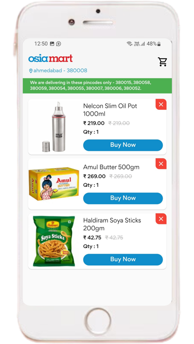 Osia Mart - Online Grocery Screenshot