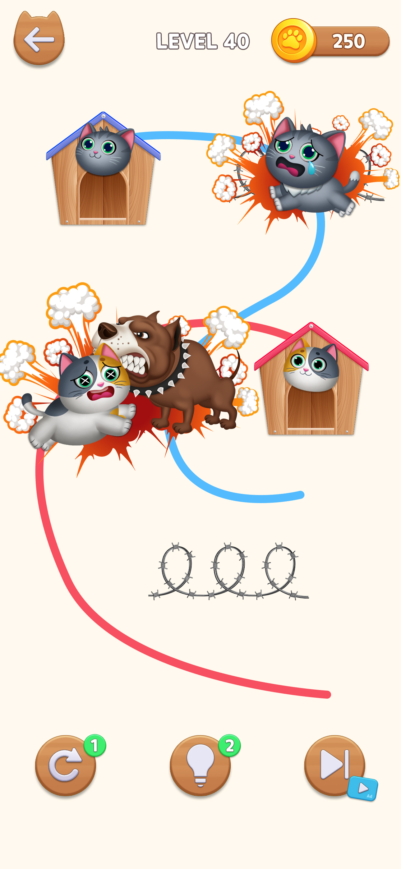 Cat Rush - Draw to Home