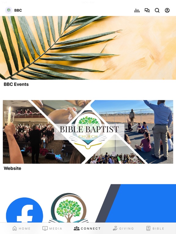 Bible Baptist Church App iPad screenshot 3 - Education app