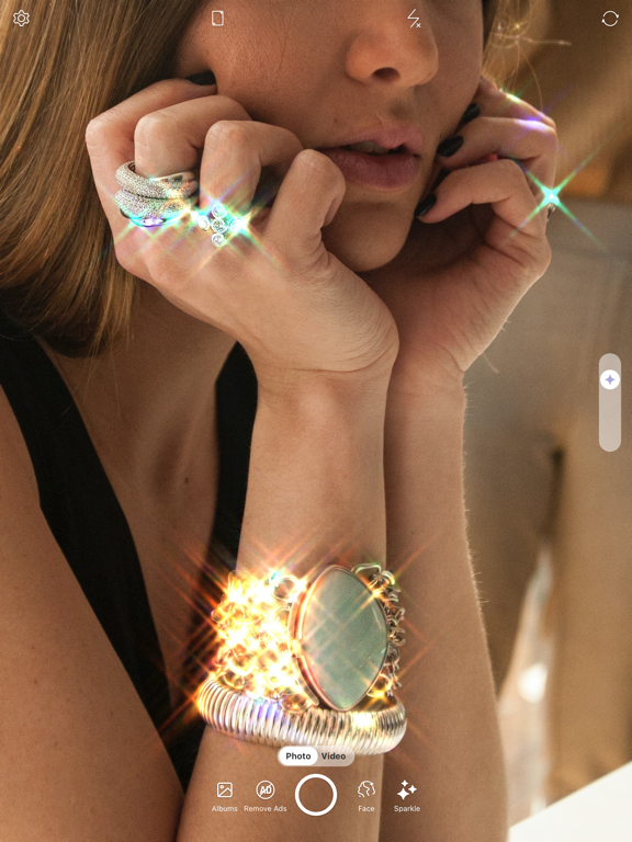 Screenshot #4 for Sparkle Cam - Glitter Effect