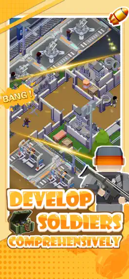 Game screenshot Idle Military Base Tycoon Game apk