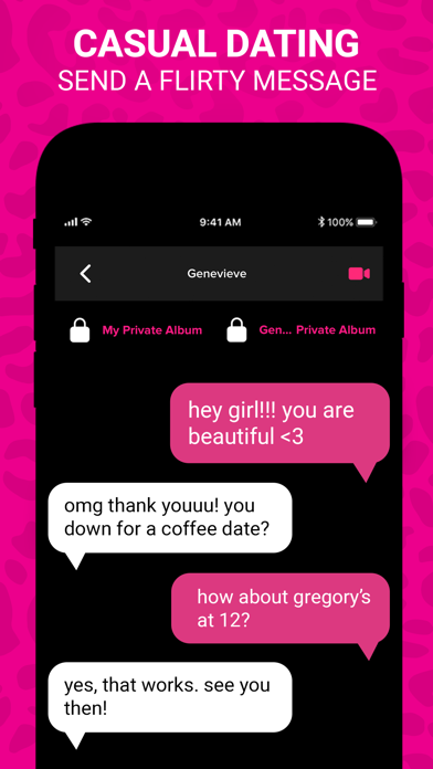 MeowChowNow: Lesbian Dating Screenshot