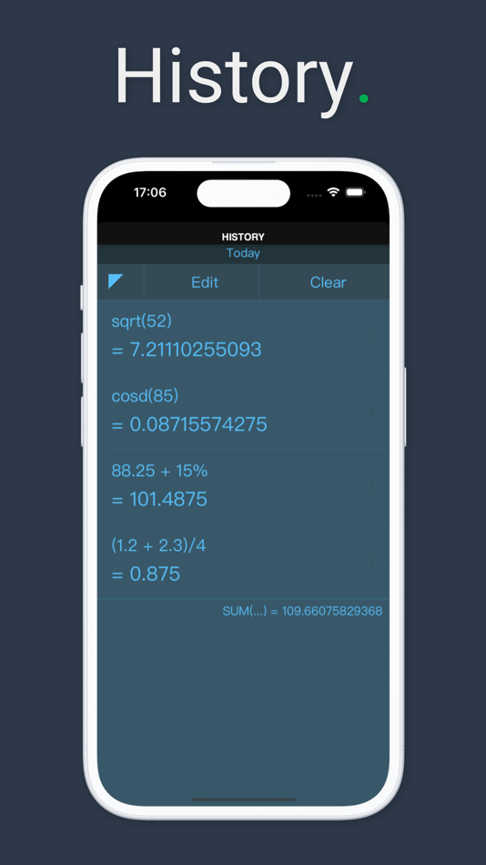#3. Calculator´ (iOS) 由: Oval Software Oy
