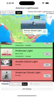 america's lighthouses iphone screenshot 1