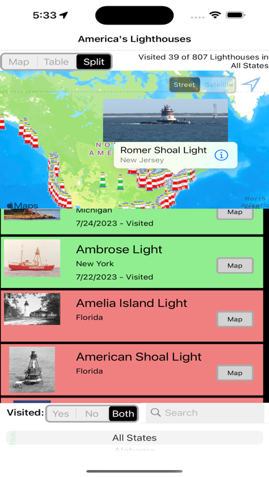 America's Lighthouses Screenshot