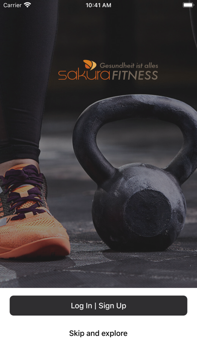 Sakura Fitness Screenshot