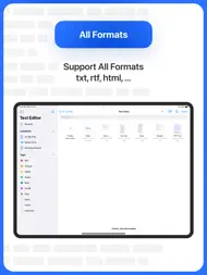 Text Editor - HTML Viewer ipad bilder 1