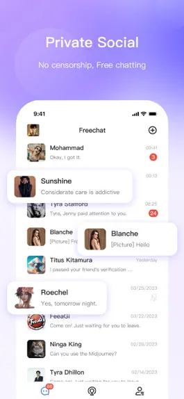 Game screenshot Freechat - Web 3.0 Social Net apk