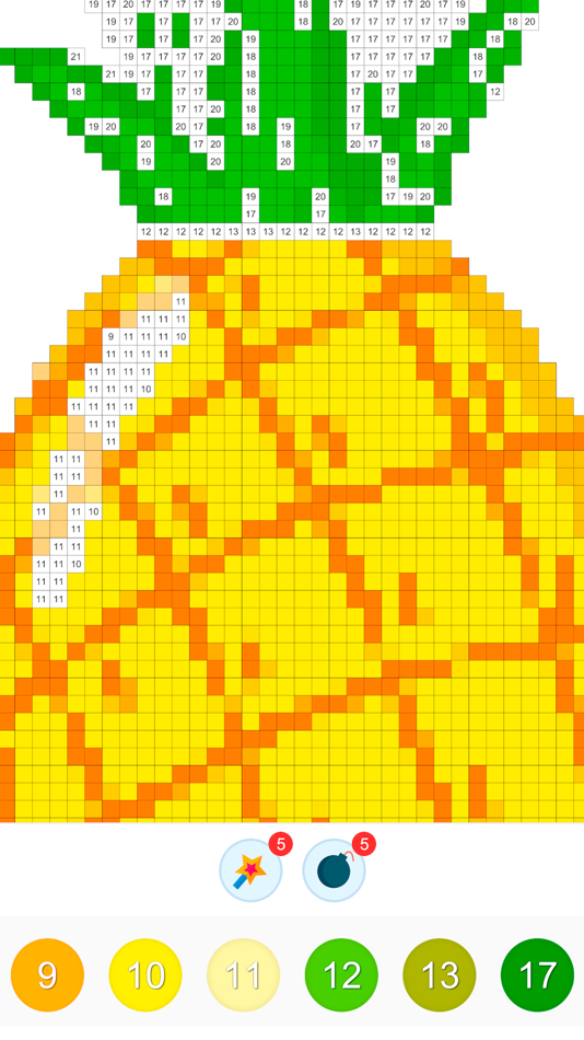 #8. Pixel Magic: Draw Art Numbers (iOS) 由: Serhii Kolisnyk