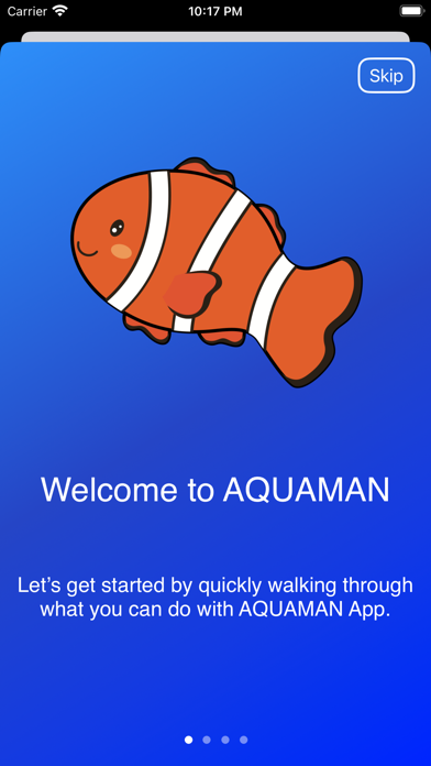 Aquaman App Screenshot