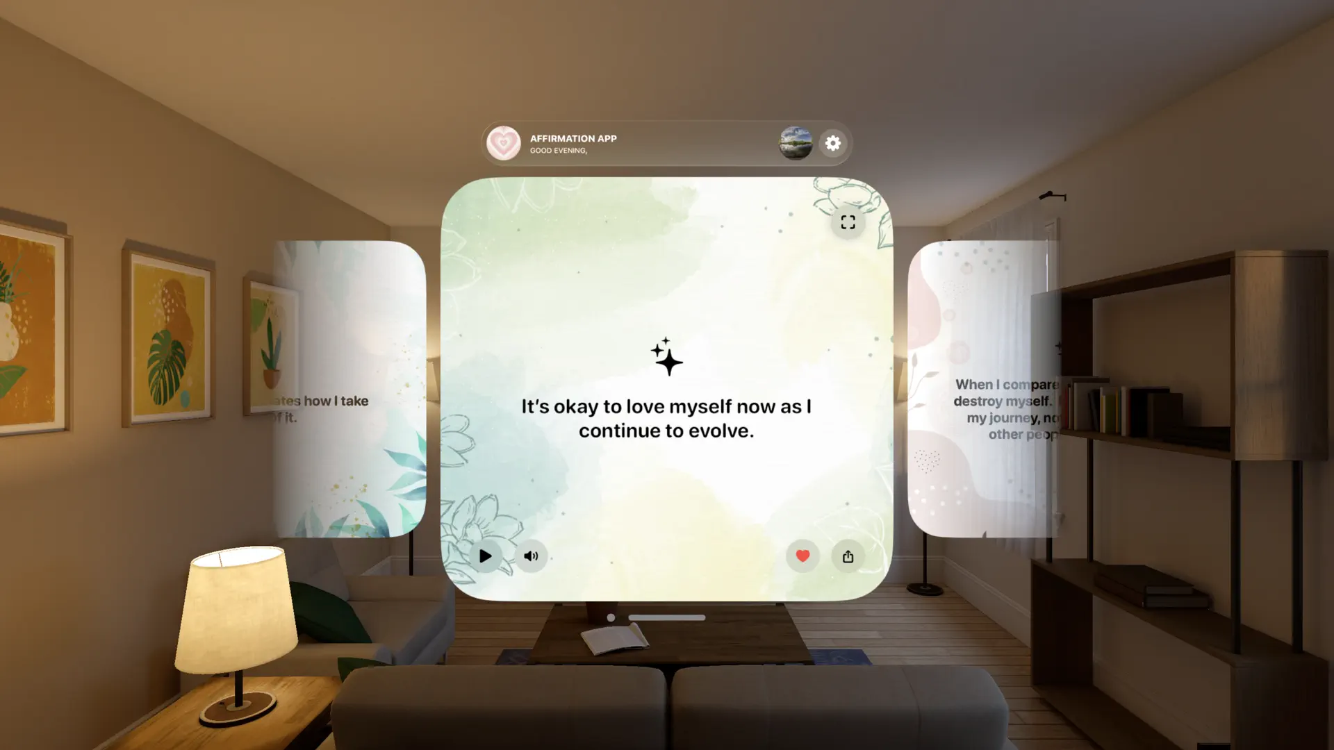 Daily Affirmations: Life Quote screenshot 2