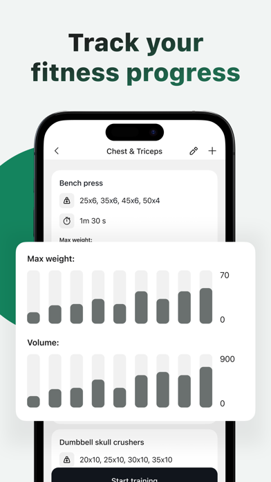 WorkoutBook: Gym & Home Screenshot
