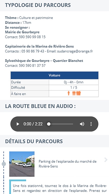 Routes Bleues de Gourbeyre