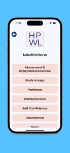 Hypnosis Permanent Weight Loss screenshot #4 for iPhone