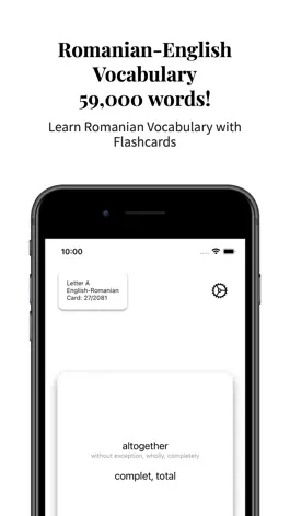Game screenshot Romanian-English Vocabulary mod apk