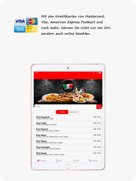 Screenshot #4 pour Galipo Pizzakurier