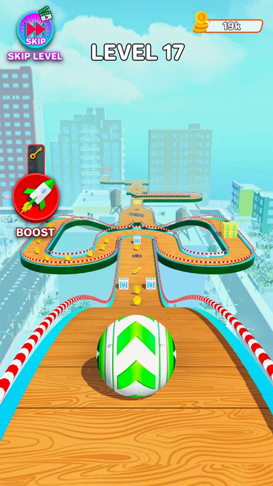 #1. Sky Rolling : Going Balls (iOS) 由: Rashid Mumtaz
