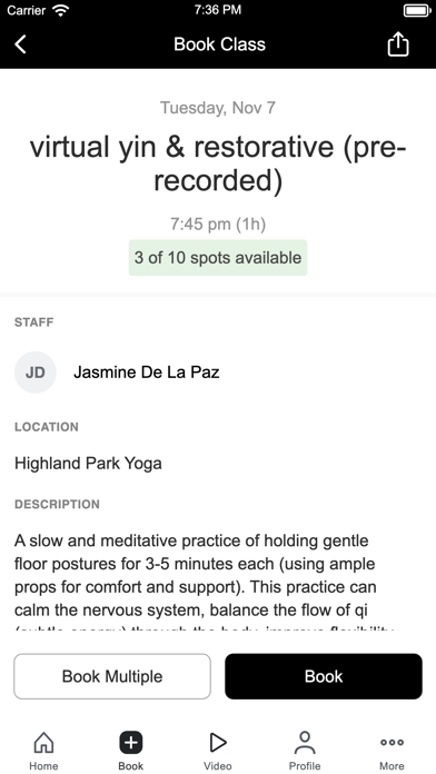 Highland Park Yoga Screenshot