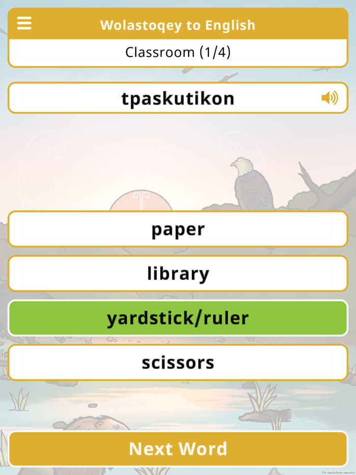 Welamukotuk Vocab Builder