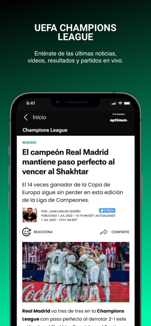 TUDN: TU Deportes Network App Store