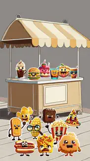 street food stickers iphone screenshot 1