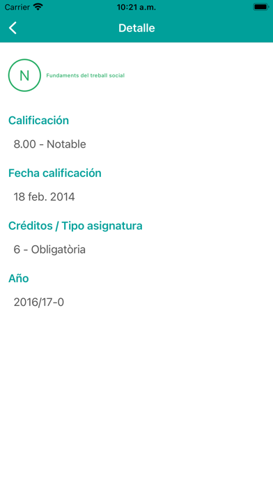Academic Mobile UManresa Screenshot