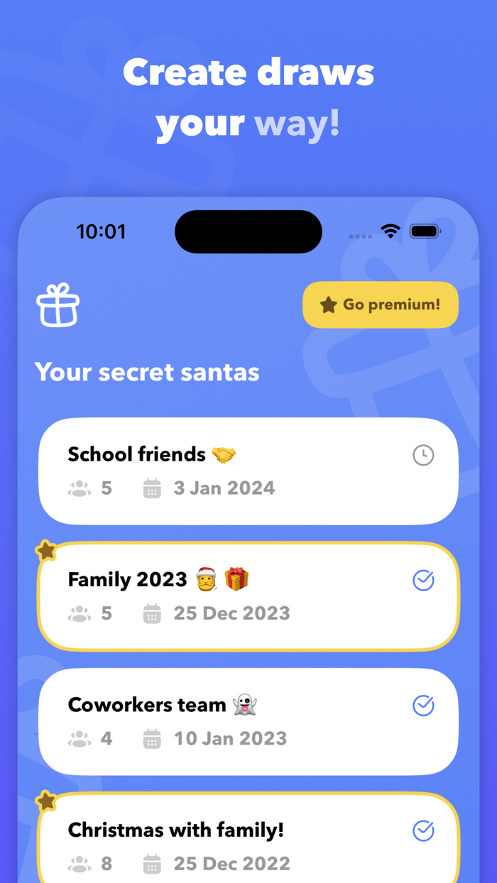 Secret Santa 22 Gift exchange